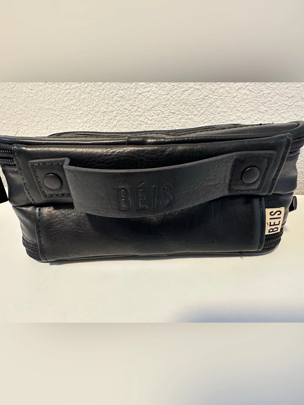 BEIS On The Go Essentials Cosmetic Case in Black